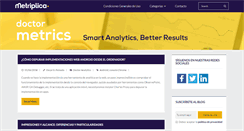 Desktop Screenshot of doctormetrics.com