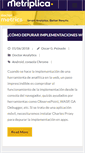 Mobile Screenshot of doctormetrics.com